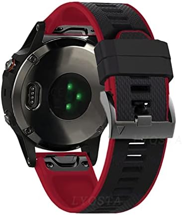 Aehon novo 22 26mm Silicone Fit Watch Band para Fenix ​​6x 6 Pro 5x 5 mais 3HR D2 Tactix Delta Enduro Wrist Bands