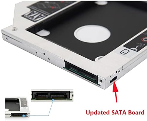 Dy-Tech 2nd Drive HDD HDD SSD Adaptador Caddy para HP Envy M4 M6-1000 17-J162SS M7-J020DX
