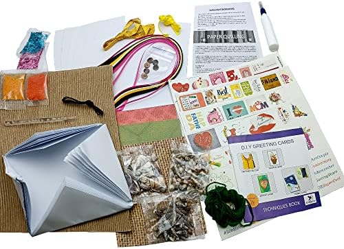 Toykraft: Kit de fabricação de cartões para crianças, Kit de Artes e Artesas para Crianças, Presente para Meninas de Meninas de 7 a 12 anos - Cartões criados
