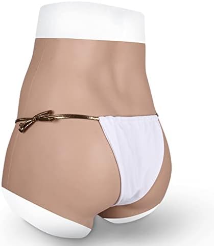 Eqaiwujie silicone vagina calcinha de quadril realista para calças de silicone transgênero crossdresser