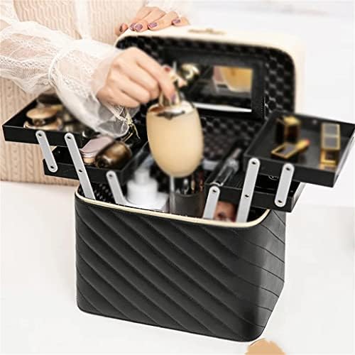 PDGJG Box Travel portátil Make Up Upcase Makeup Bag Hanketness Storage Cosmetic Storage