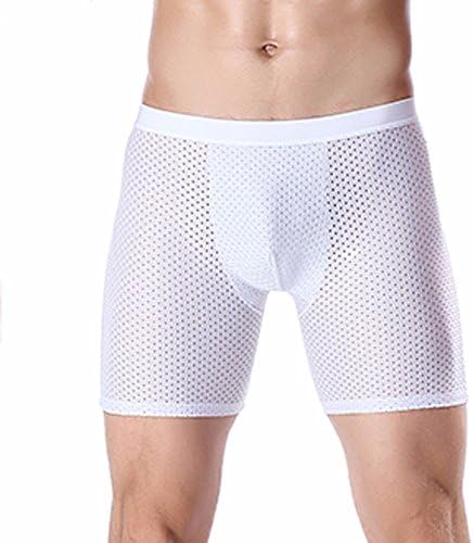 Roude de roupas íntimas cuecas roupas íntimas, bolsas sexy troncos masculinos shorts boxer bulge mass de roupa de baixo elástica masculina