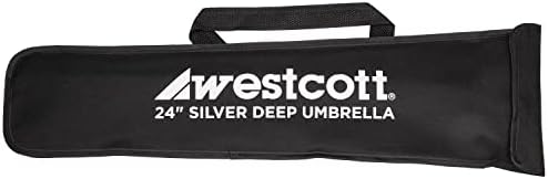 Westcott Deep Umbrella for Photography and Video Production - Silver Bounce