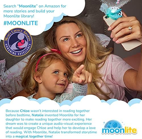 Moonlite Storybook Bolething para o projetor de lanterna, crianças criança | A lagarta muito faminta | História de
