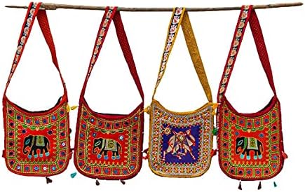 Lote de 100 bolsas bordadas indianas/festas de casamento sacolas/favores de casamento indiano/Favor de casamento de
