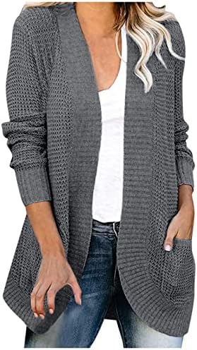 Sweater Fragarn 2022 Autumn Winter Pullover, suéter casual feminino de cor sólida de comprimento comprimento de mangas compridas