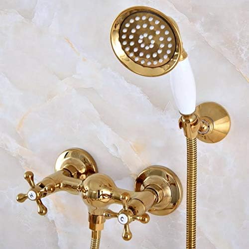 Banheiro de bronze de cor de ouro polido Hand Hand Hand Show