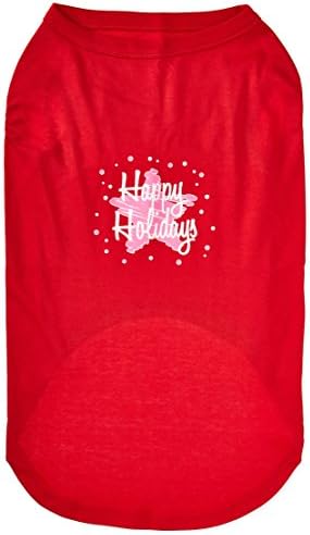 Mirage Pet Products Scrible Scrible Highdays Screenprint Shirts for Pets, 3x-Large, Red