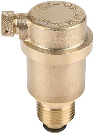 Válvula automática de ventilação de ar dn15 g1/2 válvula de ventilação de latão para alívio da pressão do aquecedor