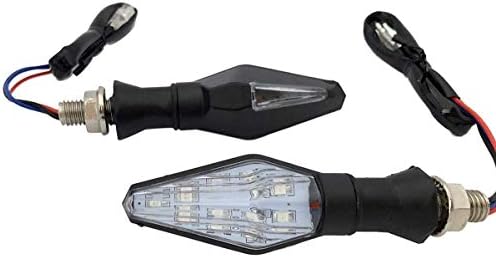 Motortogo preto sequencial lâmpada sinais de giro luzes led sinais de giro de pisca -pisca compatível para 2004 yamaha vmax 1200