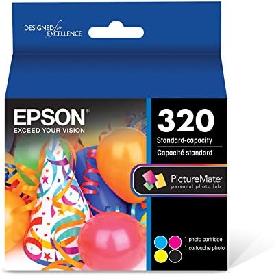 Epson T320 Capacidade padrão Magenta para impressoras selecionadas de picturemato Epson, Cyan