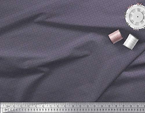 Cubo de tecido de jersey de algodão soimóico e chifre de tecido impressa em tecido artesanal by the quintal de 58 polegadas de largura