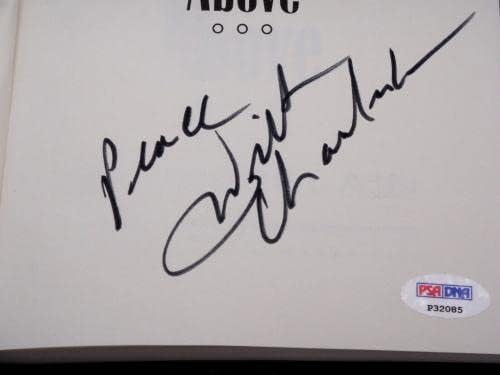 Wilt Chamberlain assinado PSA/DNA Certificado livro autêntico Autograph Auto Hof Horty - itens diversos autografados