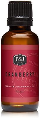 P&J Trading Cranberry Premium Grade Oil - Oil Perfume - 30ml/1oz