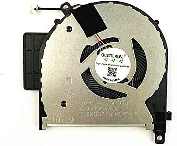 QUETTERLEE Replacement New CPU Cooling Fan for HP Envy 15-CP 15-CN 15M-CP 15-cp0053cl 15-cp0076nr 15-cp0078nr 15-cn0001la