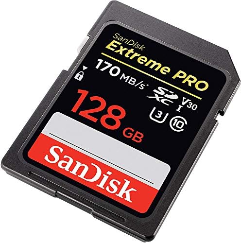 Sandisk 128GB SDXC Extreme Pro Memory Cart