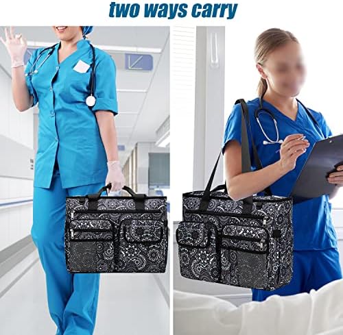 Gatycallaty Nurse Backpack Sacos de enfermagem para enfermeiros Trabalho com bolsas de viagem de saúde em casa médica