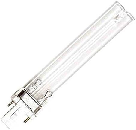 Lâmpada de substituição de qualquer raia para coralife 05741 3x Turbo Twist UV Lamp 9 Watt 9W