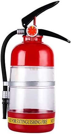 Distribuidor de bebidas alcoólicas de 2 litros com design de extintores de incêndio, dispensador de bebidas criativas