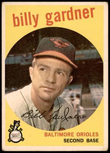 1959 TOPPS 89 Billy Gardner Baltimore Orioles Dean's Cards 2 - Good Orioles