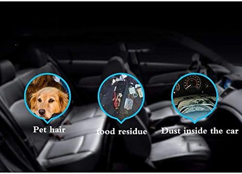 Xswzaq Home Handheld A vácuo sem fio - Limpador de cabelo portátil de carro/animal de estimação - Lítio com tecnologia de carga ciclônica e rápida - vácuo manual