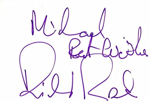 Richard Branson assinou autógrafo 4x6 Índice Corte - CEO bilionário da Virgin Galactic, primeiro viajante de espaço comercial, raro histórico de espaço