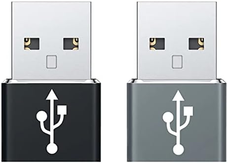 Usb-C fêmea para USB Adaptador rápido compatível com seu Lenovo Miix2 64 GB para Charger, Sync, dispositivos OTG como teclado, mouse, zip, gamepad, PD