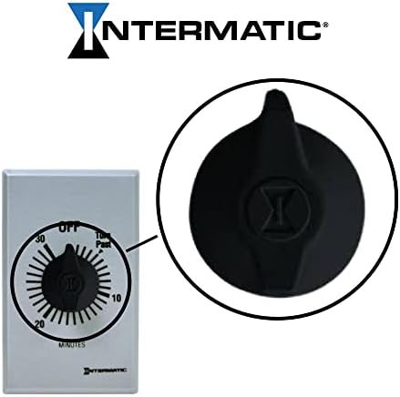 Botão intermático de 146mt579 para a série FF Commercial Spring Wound Timers - Black