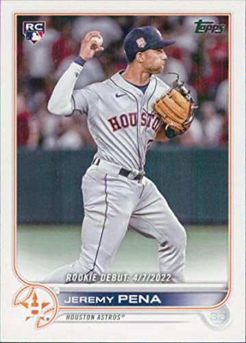 2022 Topps Atualização #US276 Jeremy Pena NM-MT Houston Astros Baseball