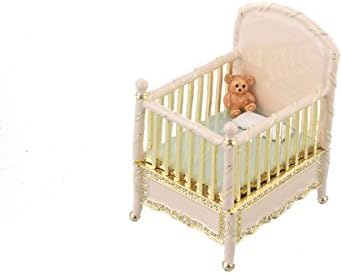 Keren Kopal Pink Baby Bed Binket Box decorada com cristais Swarovski
