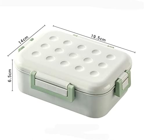 Tbiiexfl portátil aço inoxidável Bento Caixa de café da manhã japonês Utensílios de cozinha fofos (cor: e, tamanho