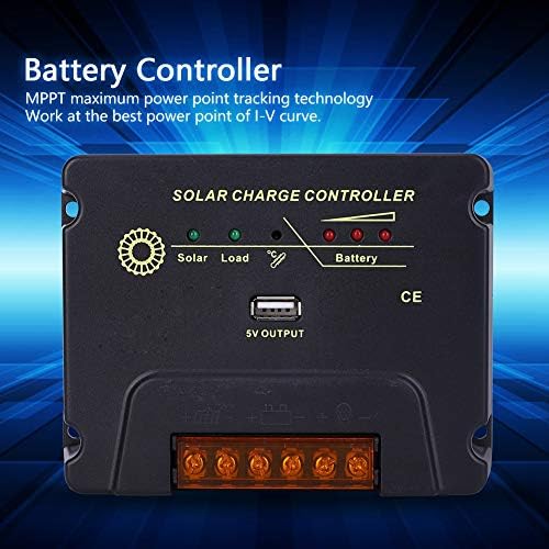 Controlador de carregador solar, controlador de descarga de carga de controle 10A CPY, controlador de descarga de controle