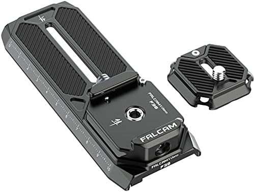 Sistema rápido de liberação rápida da câmera ULANZI FALCAM F38 com placa QR anti-definição de 38 mm para DJI Ronin-S, DJI RS2, DJI RSC2, suporta o quadro de suporte da lente padrão
