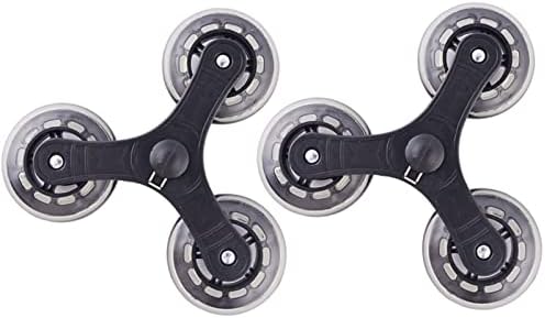 Pikis Triangle Frame Wheel Wheels Casters com rolamentos para rodas de carrinho de compras Castro de móveis de carruagem 2pcs