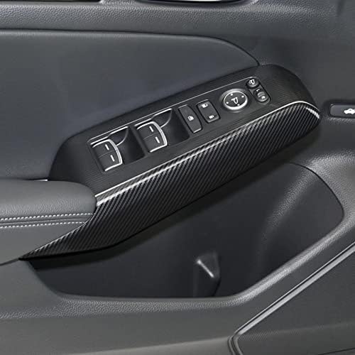 Brmyl para 2022 2023 Honda Civic 11th Gen Acessórios da porta interna Decalques de cobertura de proteção ABS ABS INTERIORES DE FIBRA DE CARBONA