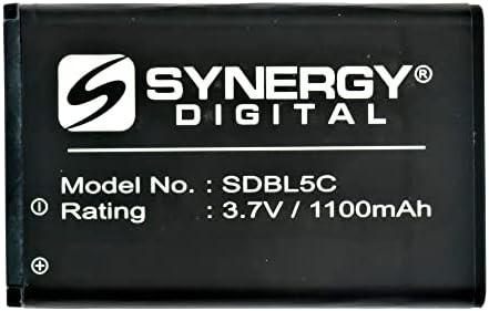 Bateria de scanner de código de barras Synergy Digital, compatível com o scanner de código de barras clássico Nokia 2730, ultra