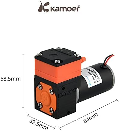 Kamoer ELP01 Micro Diafragma Bomba 12V DC Bomba de água 400 ml/min de alta taxa de fluxo