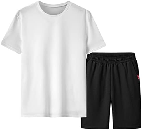 Leige Summer Sports Sports Sports Sports Running Running Sports Sports Shorts Casual Casual Plus Size Men's Duas Peça