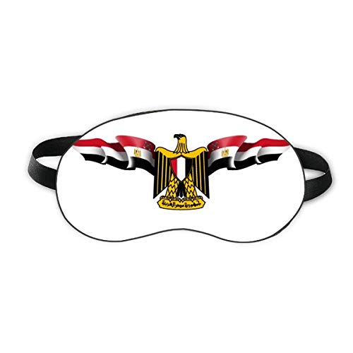 Arab Egypt Flag Emblema nacional Sleep Eye Shield Soft Night Blindfold Shade Cover