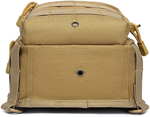 Bolsa de estilingue tática ATBP Tactical One Strap Mackpack Bag Mackpack de Crossbody para viagens para caminhadas