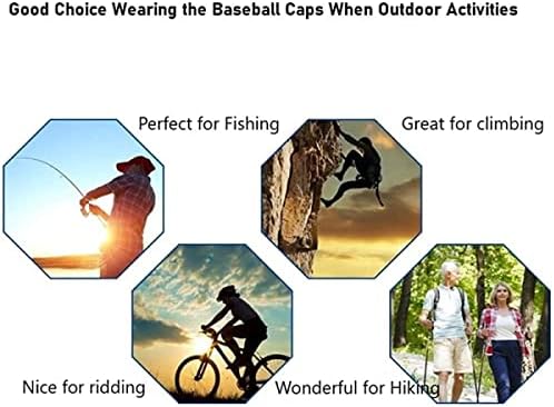 Capinho de beisebol para homens, mulheres, atléticos de beisebol de beisebol de tampa clássica de chapéu simples ajustável chapéu de caminhão seco rápido