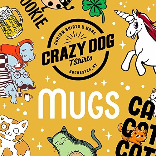 T-shirts de cachorro louco promovido a vovô 2021 caneca nova e engraçada baby família gráfica copo-11oz