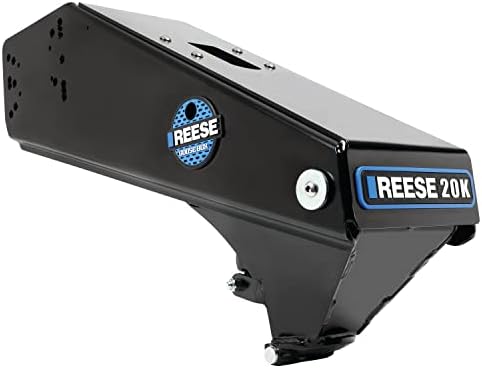 Reese 94920 Caixa de peixe 5º roda de ganso, passeio de ar, 20.000 libras. Capacidade, compatível com Lippert, Fabex PB 600 Series, Rhino