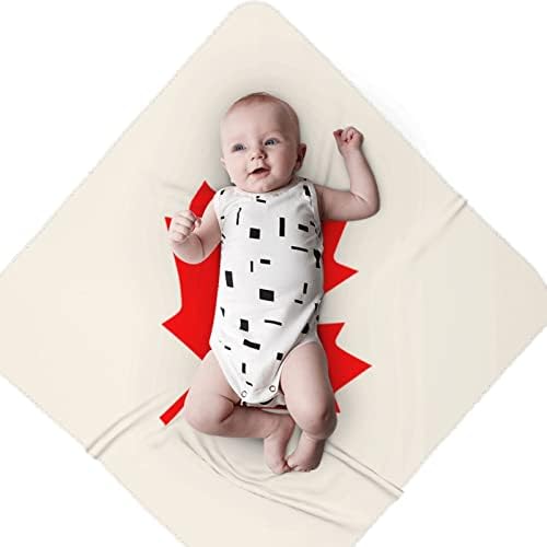 Blanta de manta de bebê da bandeira do Canadá Recebendo