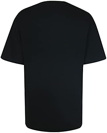 Ladies Man Graphic Top Fall Summer Summer Sleeve Rouvos Camisa da blusa casual de algodão para Lady Male 4L 4L