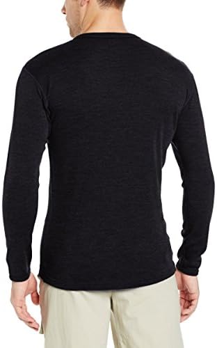 Minus33 Chocorua Men's Midweight Camisetas - de lã merino - camada de base térmica de manga longa - opções grandes