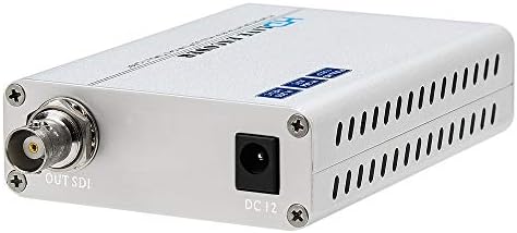 HaiweiTech HES-101-NDI NDI Encoder H.265 H.264 1080P@60 fps SDI to IP Encoder IPTV HD Video Audio Live Streaming Encoder HD-SDI Transmitter with NDI, HTTP, RTSP, UDP, SRT, HLS, RTMP, Multicast