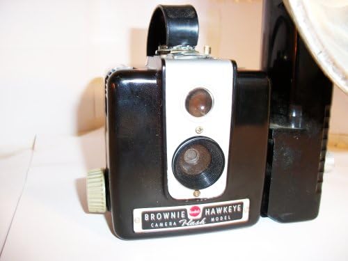 Câmera de caixa flash da Kodak Brownie Hawkeye