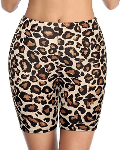 Honprad Womens Calça da cintura elástica Petite Swimsuits para mulheres Bathing Swim Short Shorts Suaschas de cintura alta