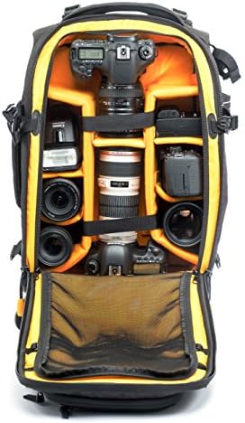Vanguard Alta Fly 55T DSLR Camera Backpack, Spinner/Trolley de 4 rodas, preto